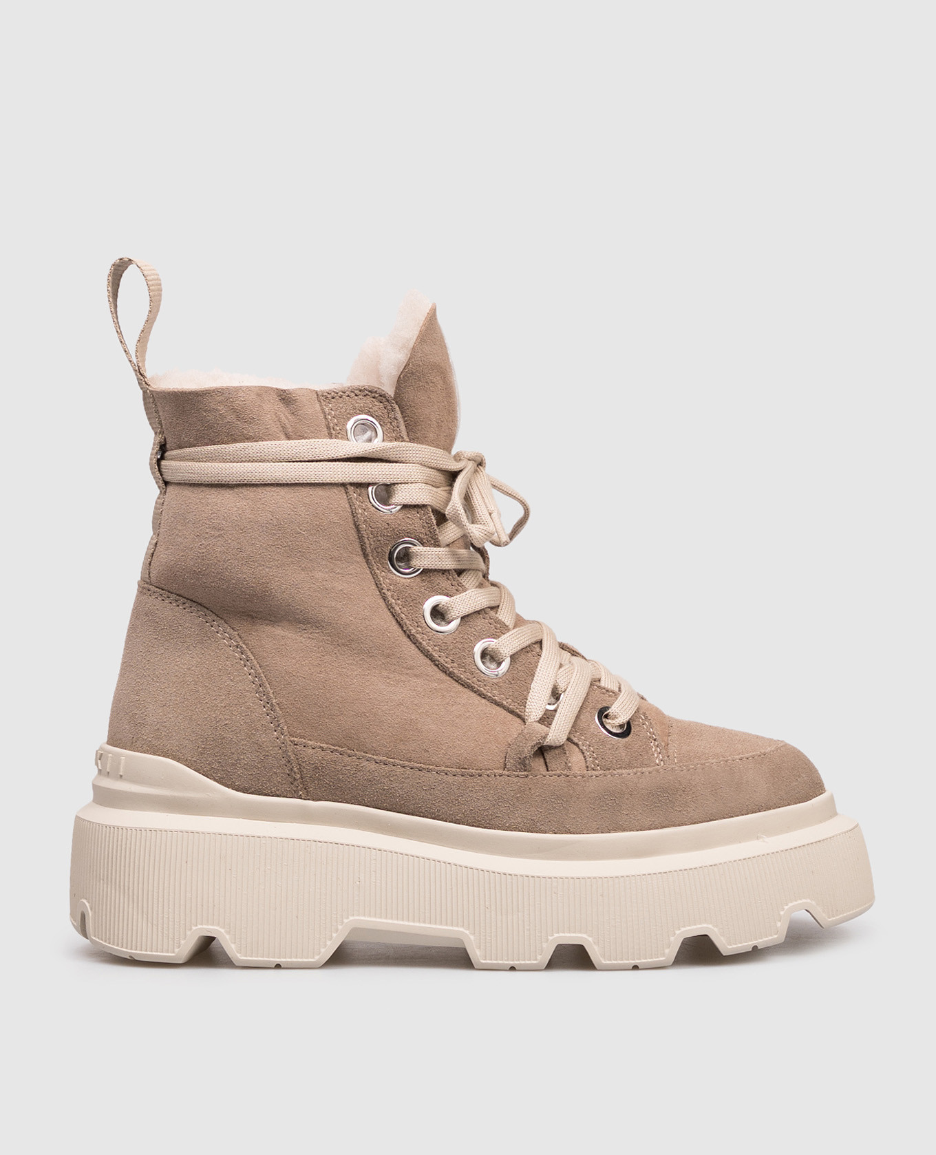 Бежевые замшевые ботинки Matilda на меху, Бежевый, Ботинки
Бежевые замшевые ботинки Matilda на меху, Бежевый, Ботинки