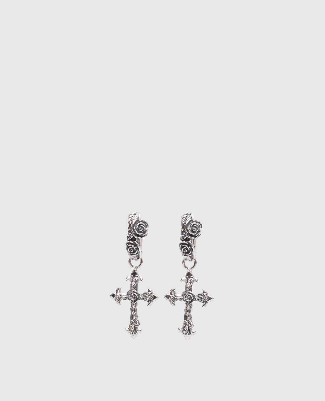 Серебряные серьги Fleury Cross, Серебристый, Серьги
Серебряные серьги Fleury Cross, Серебристый, Серьги