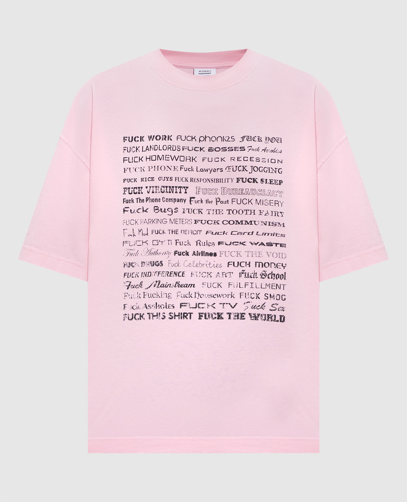 Розовая футболка Fuj everything, Розовый, Футболки
Розовая футболка Fuj everything, Розовый, Футболки