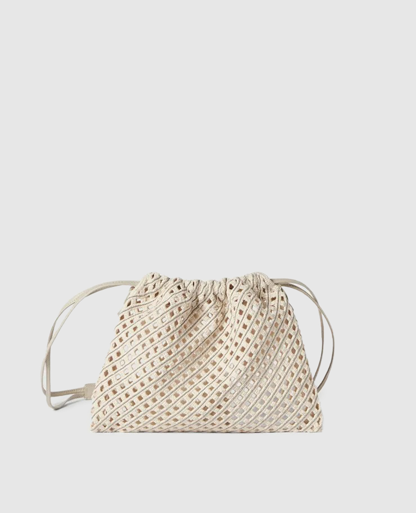 Бежевая ажурная сумка Pouch Precious, Бежевый, Сумки на плечо
Бежевая ажурная сумка Pouch Precious, Бежевый, Сумки на плечо
