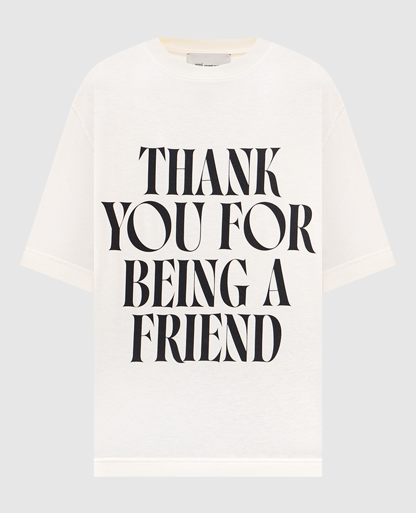 Футболка цвета айвори с принтом надписи, Бежевый, Футболки
Футболка цвета айвори с принтом надписи, Бежевый, Футболки