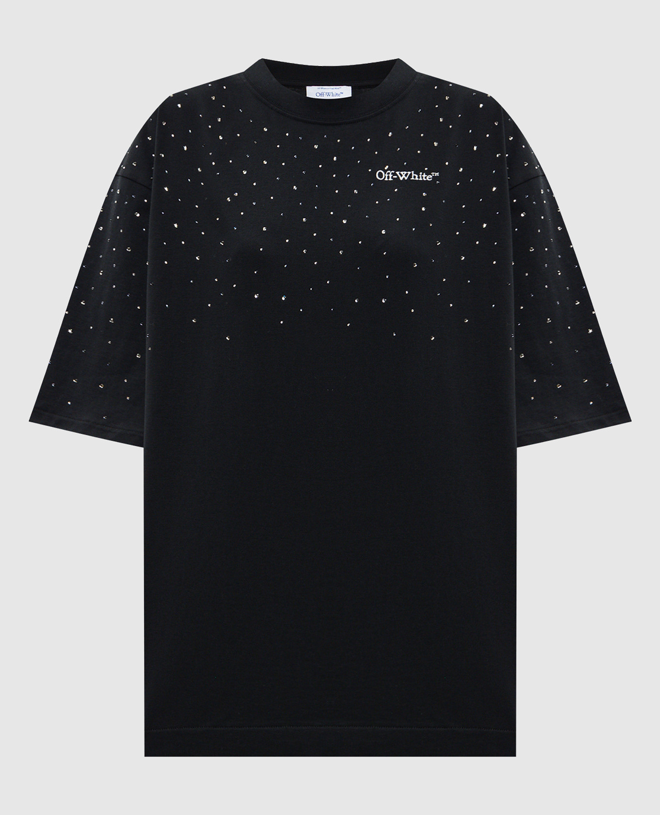 Черная футболка с кристаллами Swarovski, Черный, Футболки
Черная футболка с кристаллами Swarovski, Черный, Футболки