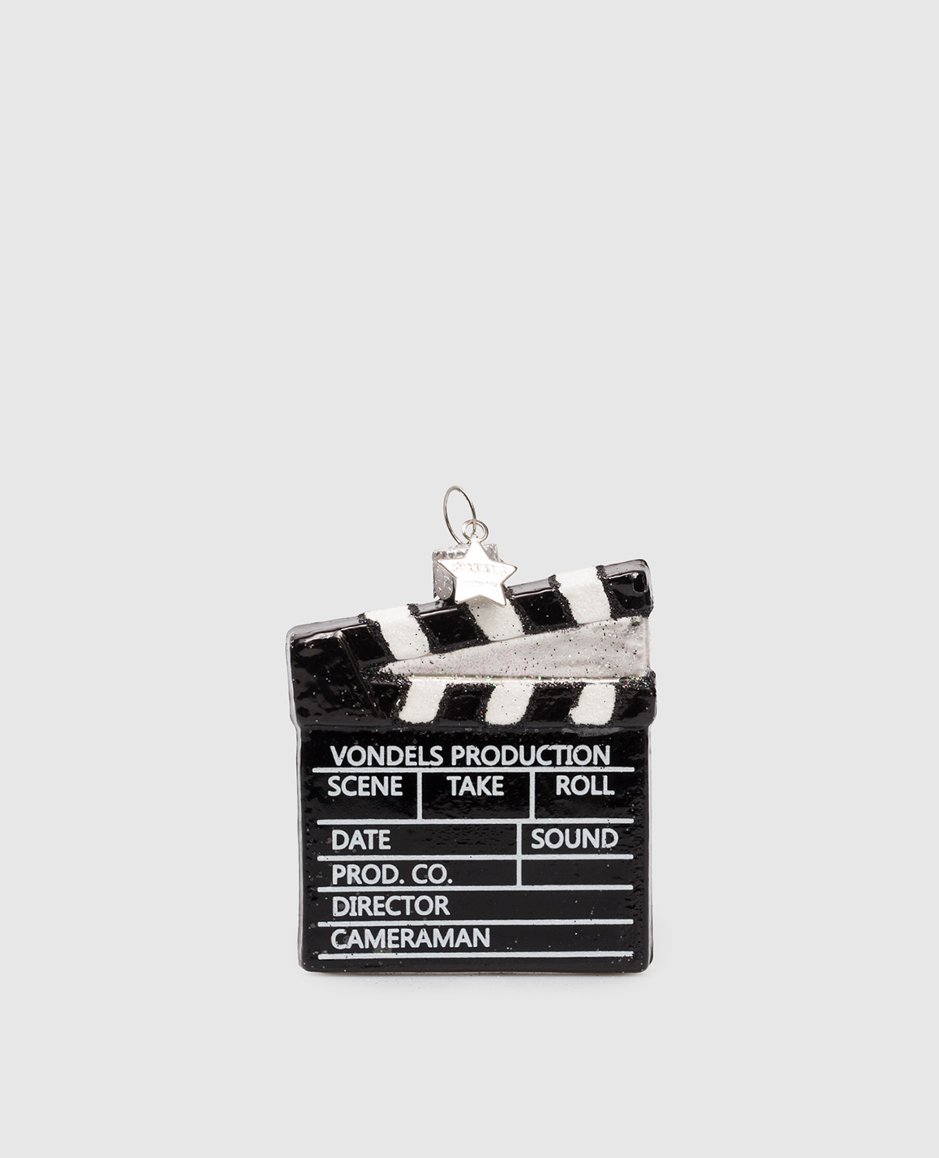 Елочная игрушка Clapperboard, Черный, Елочные украшения
Елочная игрушка Clapperboard, Черный, Елочные украшения