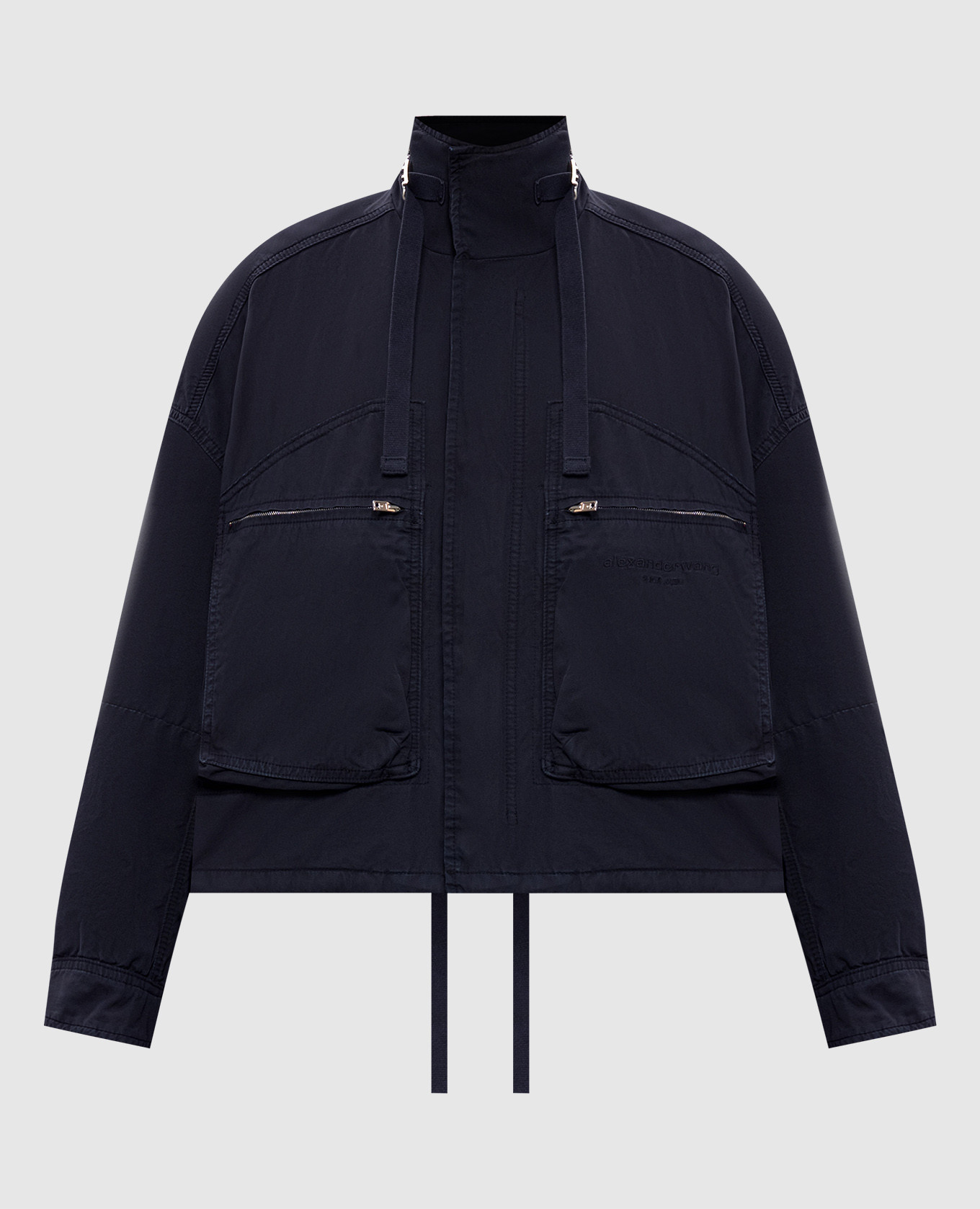 Синяя куртка с вышивкой логотипа, Синий, Куртки
Синяя куртка с вышивкой логотипа, Синий, Куртки