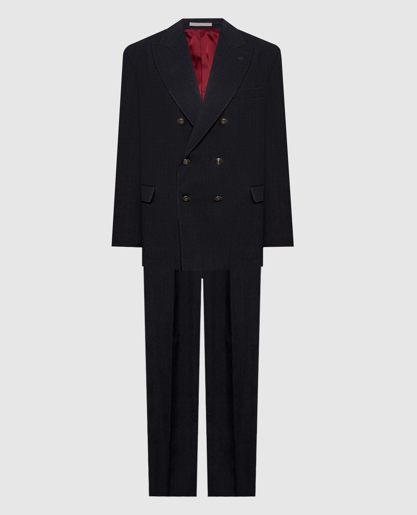 Серый костюм из льна и шерсти, Костюмы
Серый костюм из льна и шерсти, Костюмы