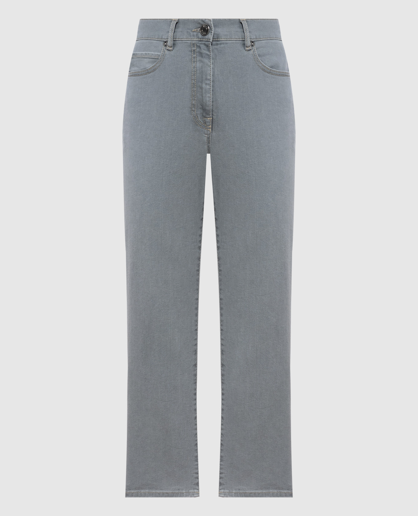 Серые джинсы, Серый, Прямые джинсы
Серые джинсы, Серый, Прямые джинсы