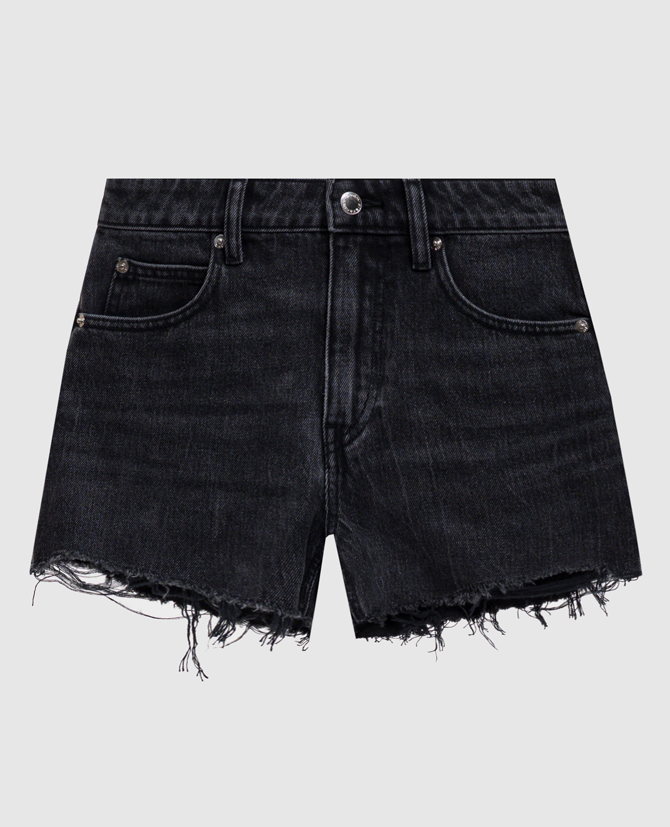 Черные джинсовые шорты, Черный, Шорты
Черные джинсовые шорты, Черный, Шорты