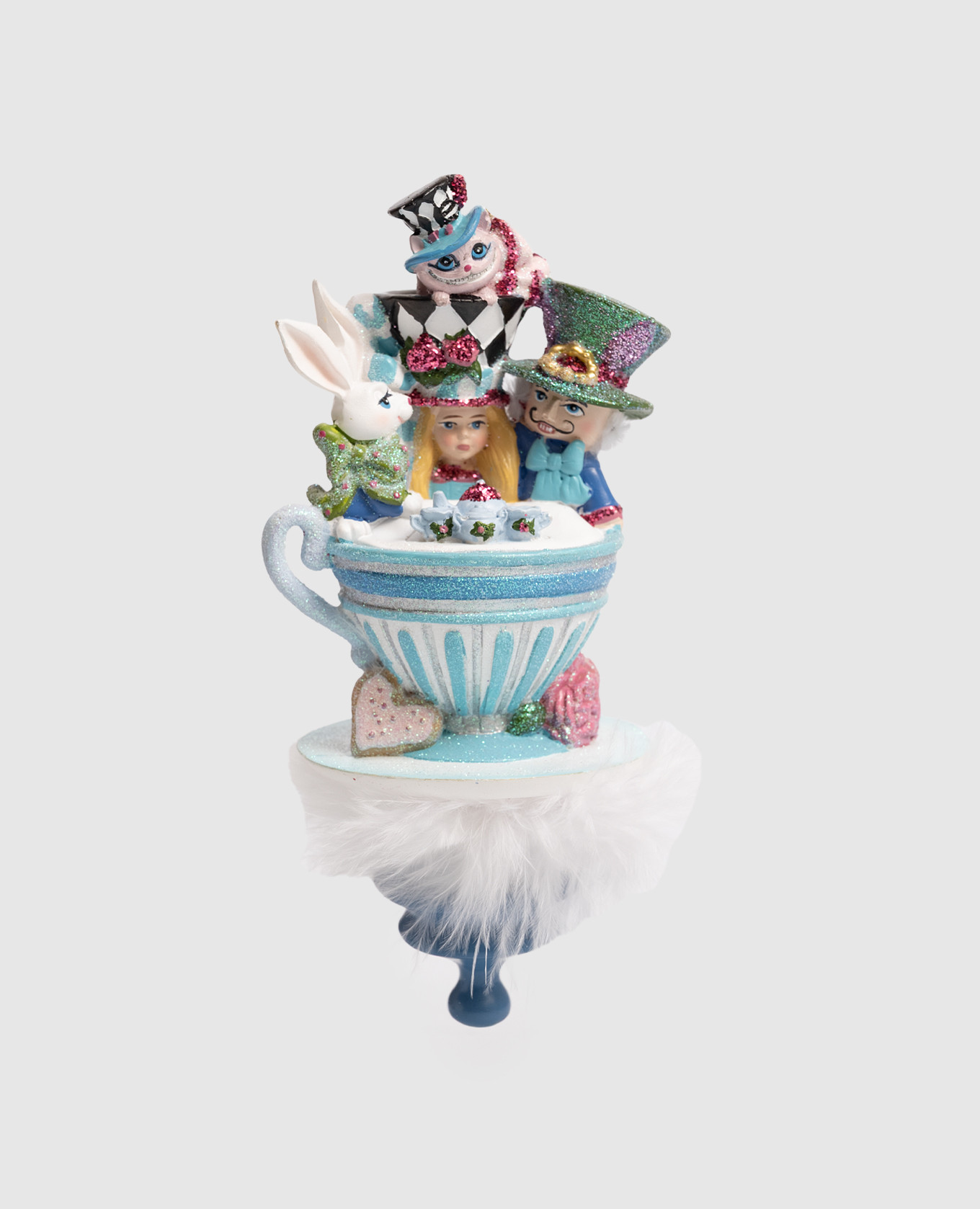Елочное украшение Alice&Friends Tea Party Hat, Разноцветный, Елочные украшения
Елочное украшение Alice&Friends Tea Party Hat, Разноцветный, Елочные украшения