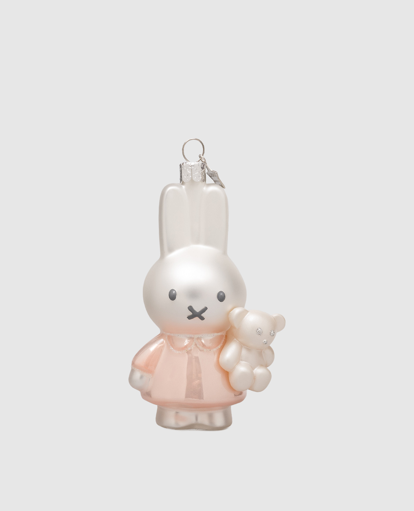 Елочная игрушка Nijntje-Miffy baby pink with bear, Серый, Декор
Елочная игрушка Nijntje-Miffy baby pink with bear, Серый, Декор
