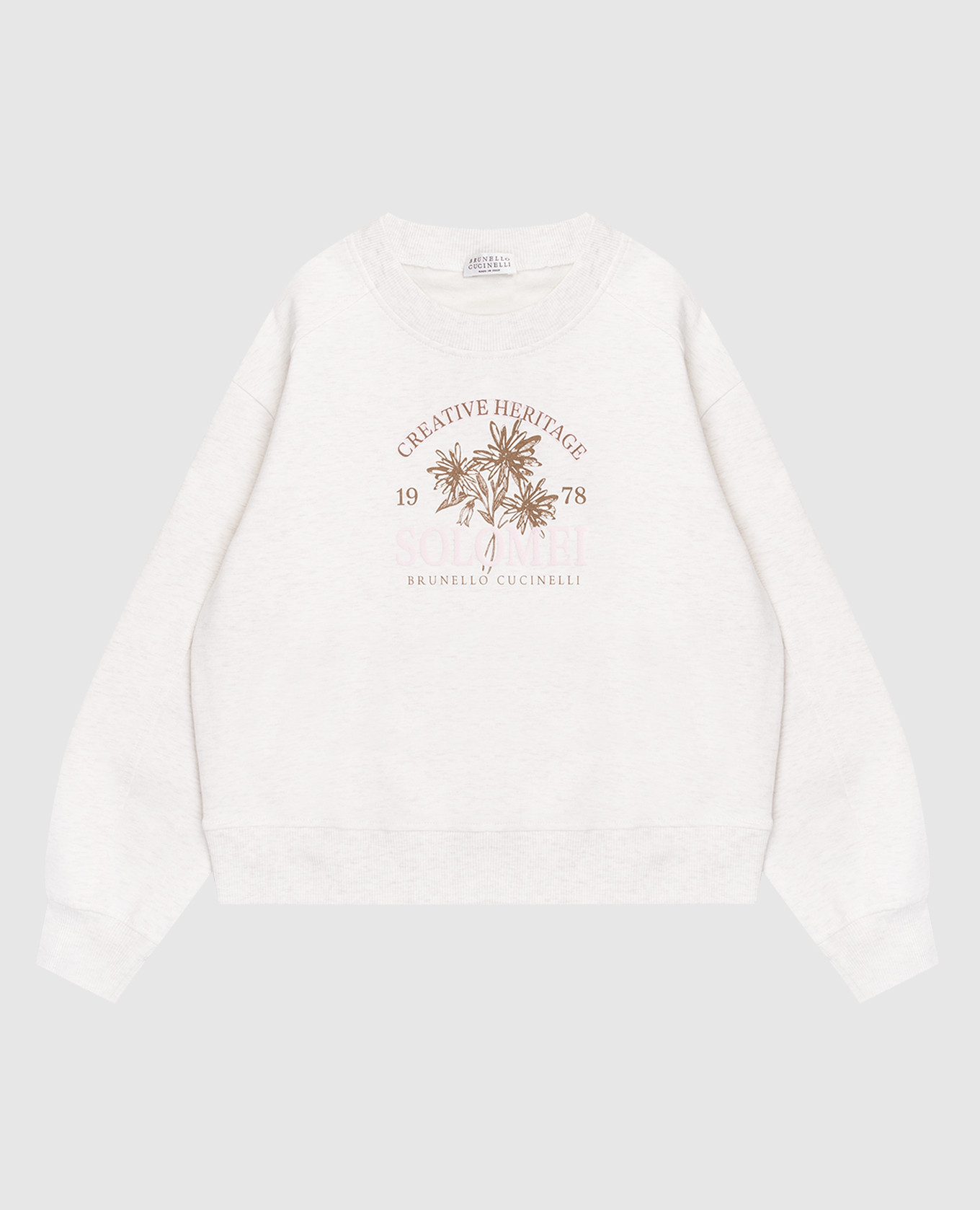 Детский меланжевый бежевый свитшот с принтом, Худи и свитшоты
Детский меланжевый бежевый свитшот с принтом, Худи и свитшоты