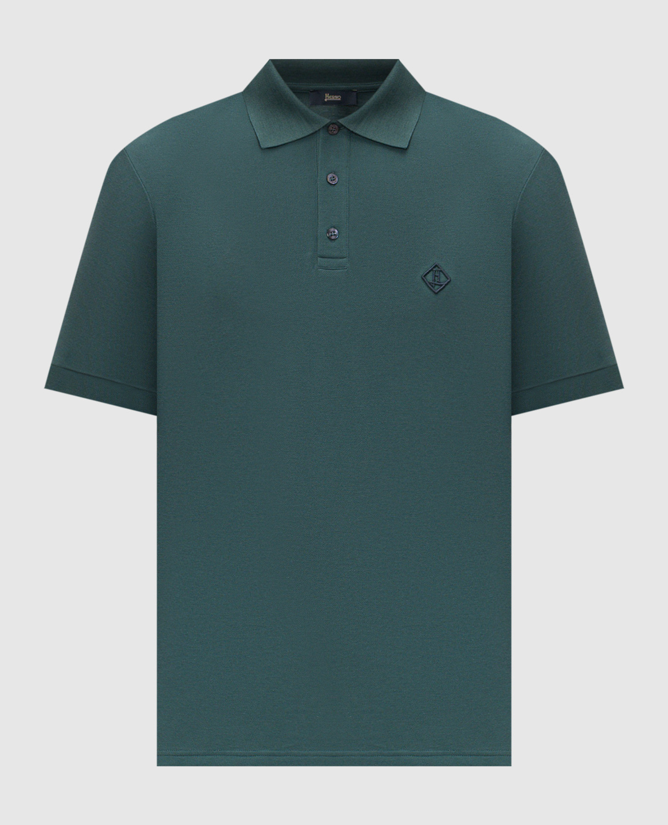 Зеленое поло с вышивкой монограммы, Зеленый, Поло
Зеленое поло с вышивкой монограммы, Зеленый, Поло