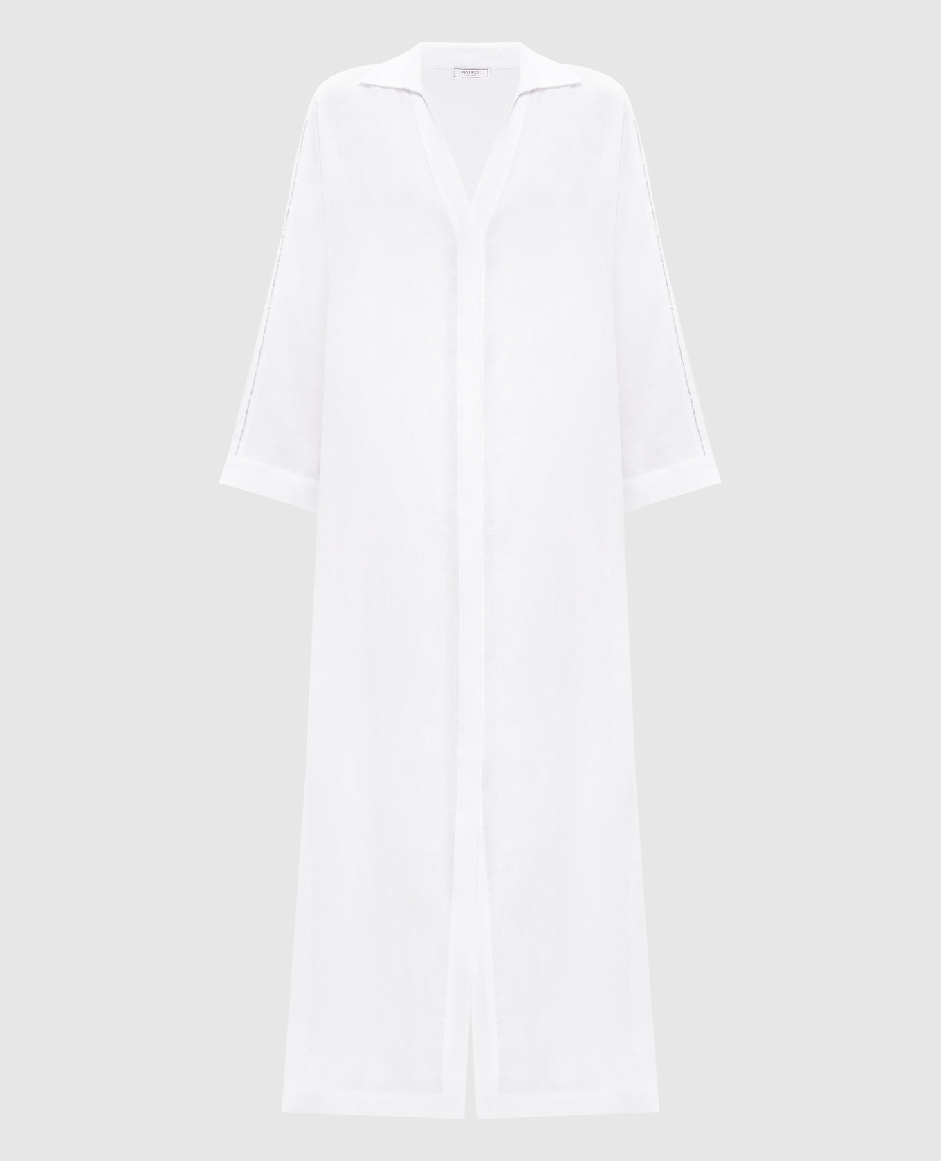 Белое платье-рубашка из льна, Белый, Повседневные платья
Белое платье-рубашка из льна, Белый, Повседневные платья