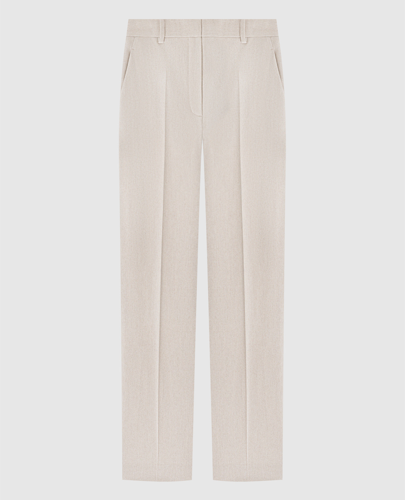 Бежевые штаны Dermot из шерсти и кашемира, Бежевый, Укороченные брюки
Бежевые штаны Dermot из шерсти и кашемира, Бежевый, Укороченные брюки