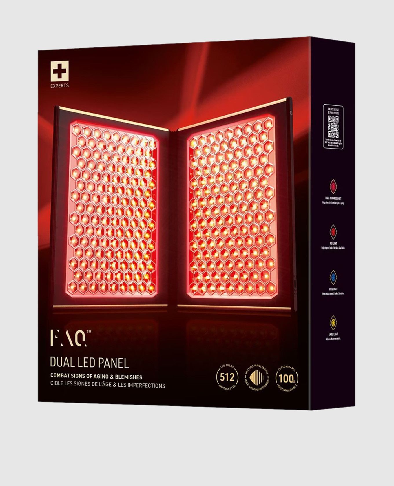 Золотая двойная LED-панель FAQ для лица и тела, Золотистый, Лед маски для лица
Золотая двойная LED-панель FAQ для лица и тела, Золотистый, Лед маски для лица