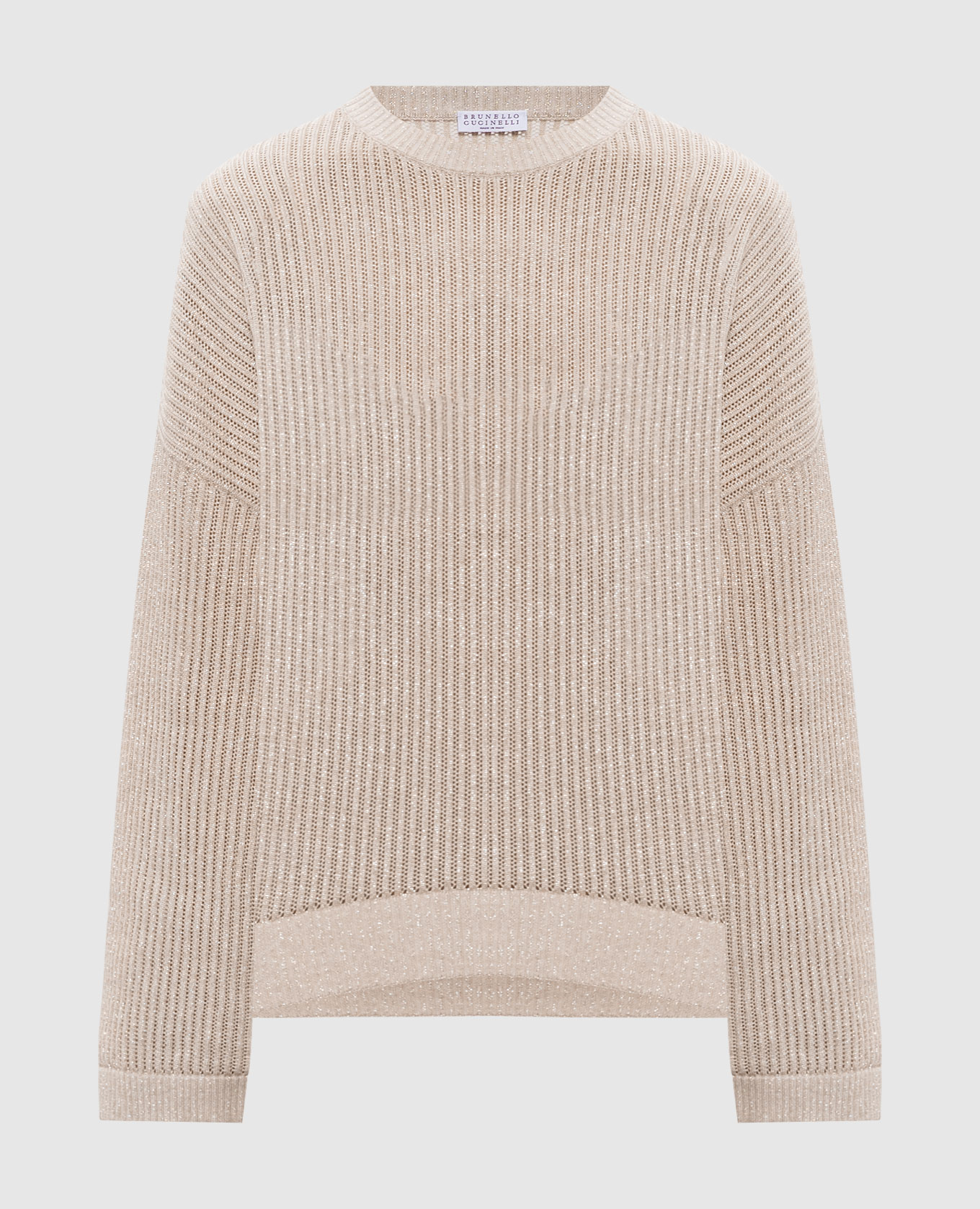 Бежевый джемпер с люрексом, Джемпера
Бежевый джемпер с люрексом, Джемпера