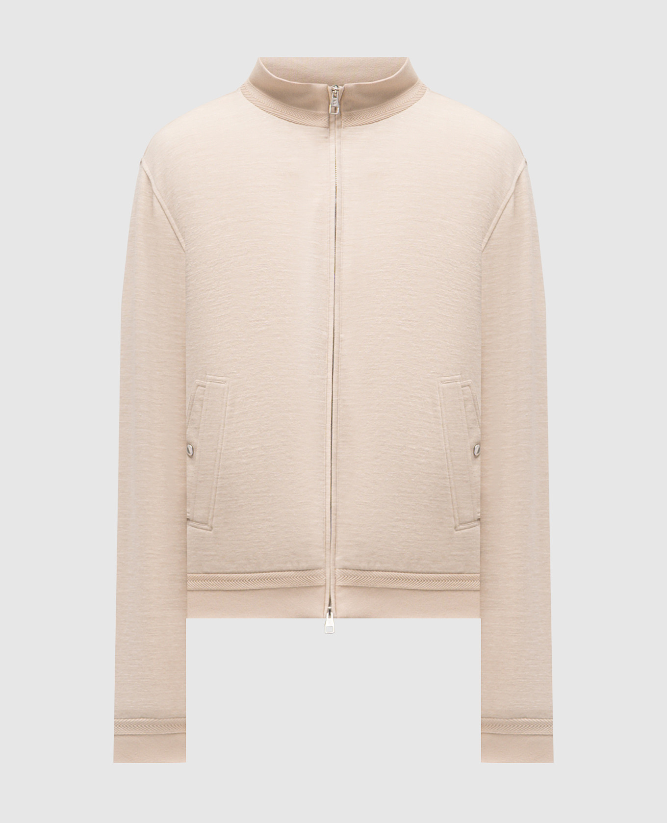 Бежевая спортивная куртка с шерстью, льном и шелком, Бежевый, Спортивные куртки
Бежевая спортивная куртка с шерстью, льном и шелком, Бежевый, Спортивные куртки