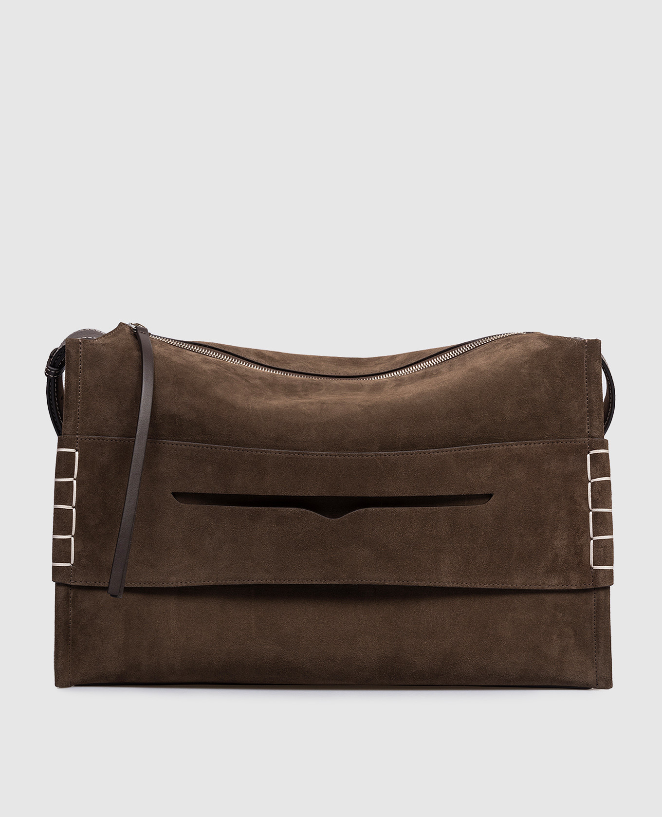 Коричневая замшевая сумка Loafer, Коричневый, Сумки на плечо
Коричневая замшевая сумка Loafer, Коричневый, Сумки на плечо