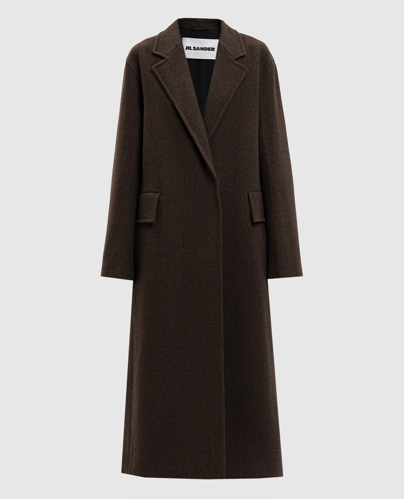 Коричневое пальто из шерсти, Коричневый, Пальто
Коричневое пальто из шерсти, Коричневый, Пальто
