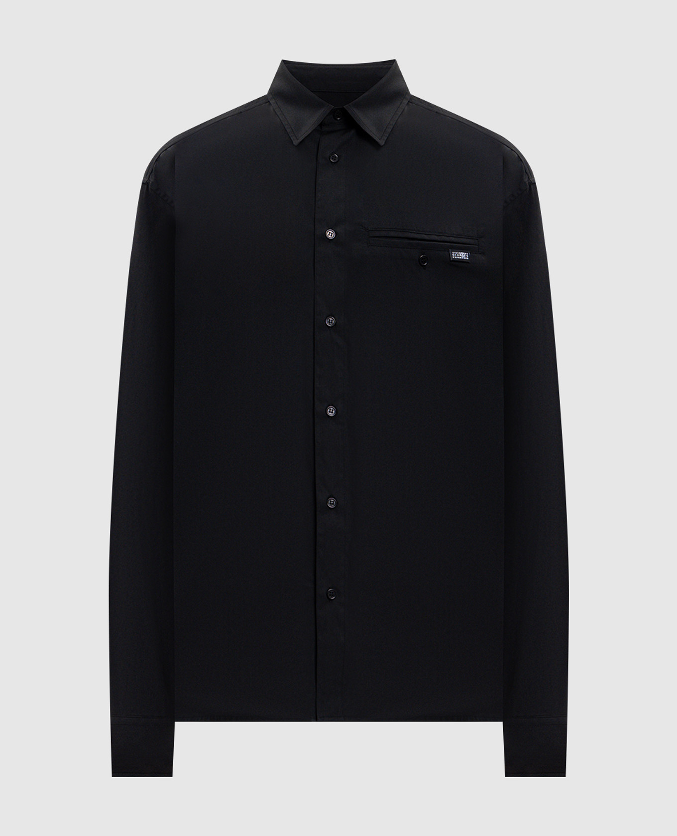 Черная рубашка с логотипом, Черный, Рубашки
Черная рубашка с логотипом, Черный, Рубашки