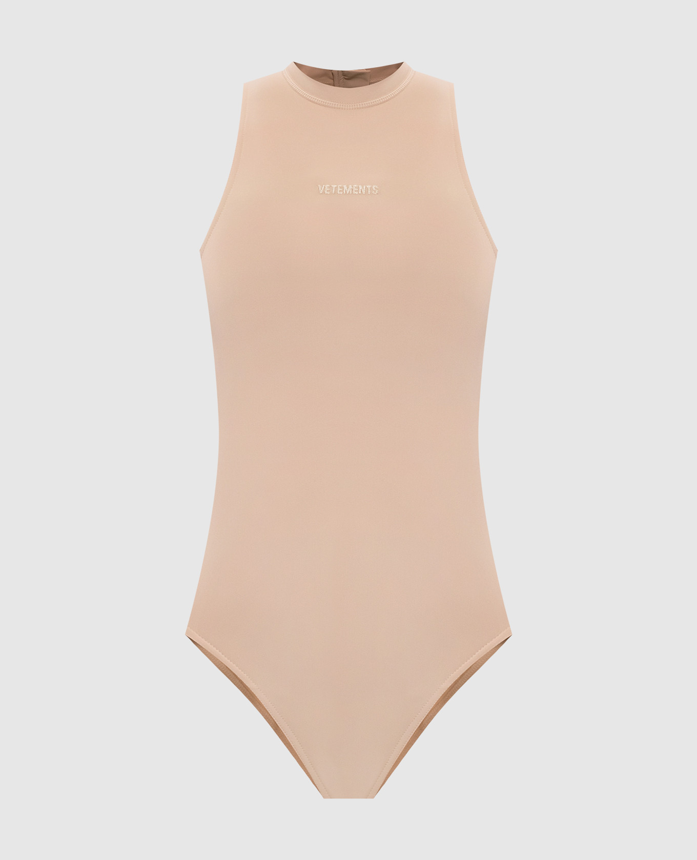 Бежевое боди с логотипом, Бежевый, Боди
Бежевое боди с логотипом, Бежевый, Боди