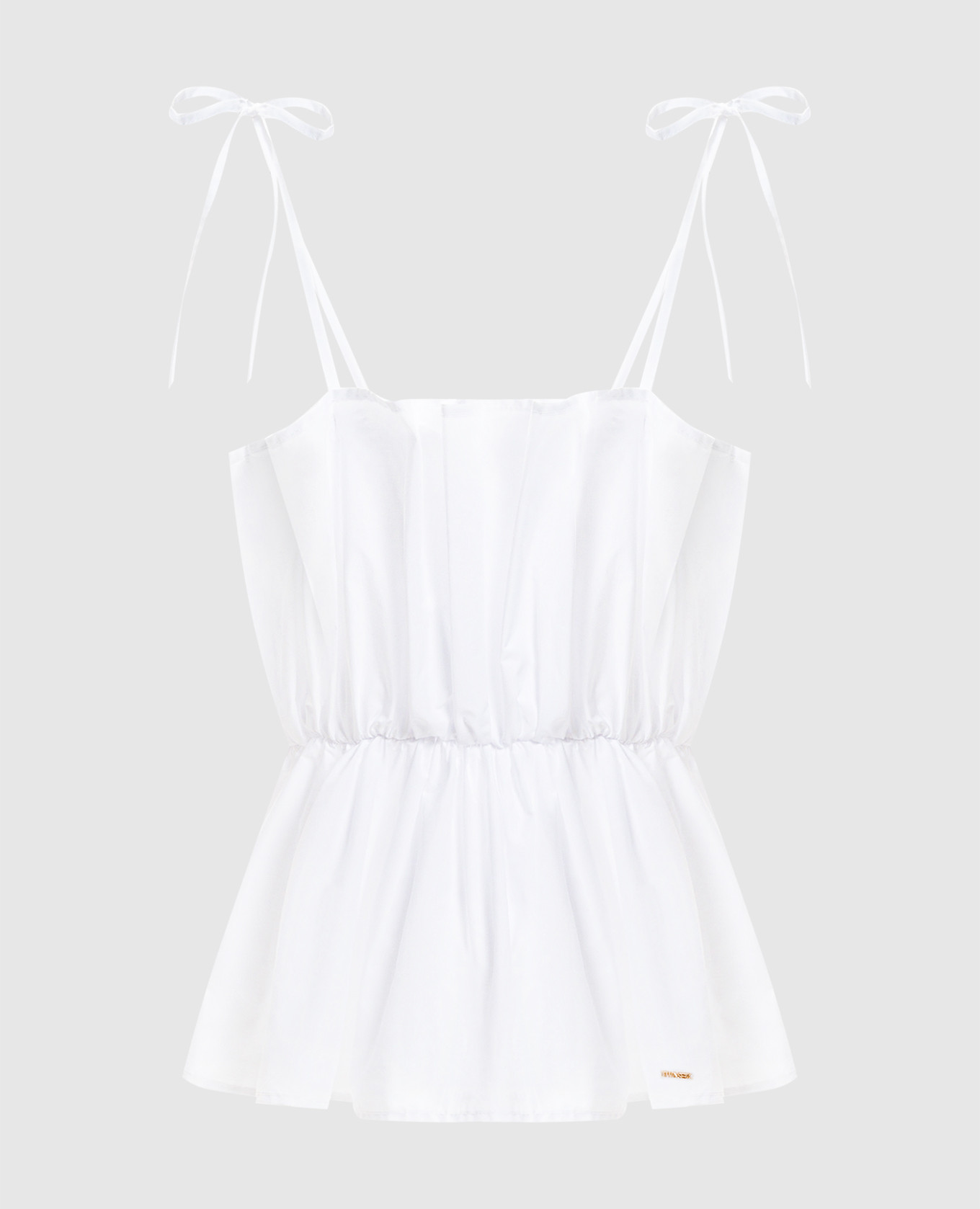 Белый топ с драпировкой, Топы
Белый топ с драпировкой, Топы