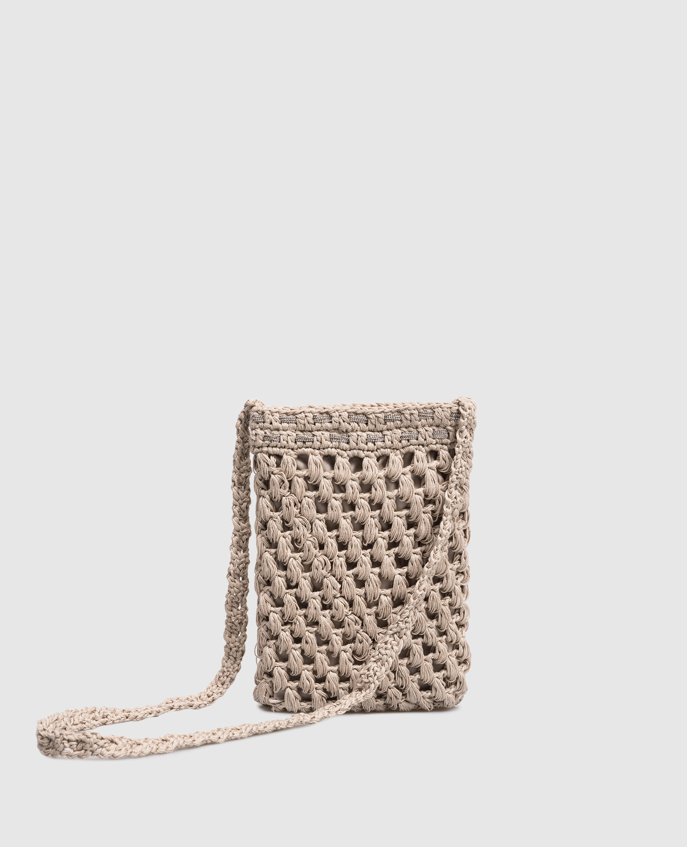 Бежевая ажурная сумка с цепочкой мониль, Бежевый, Сумки через плечо
Бежевая ажурная сумка с цепочкой мониль, Бежевый, Сумки через плечо