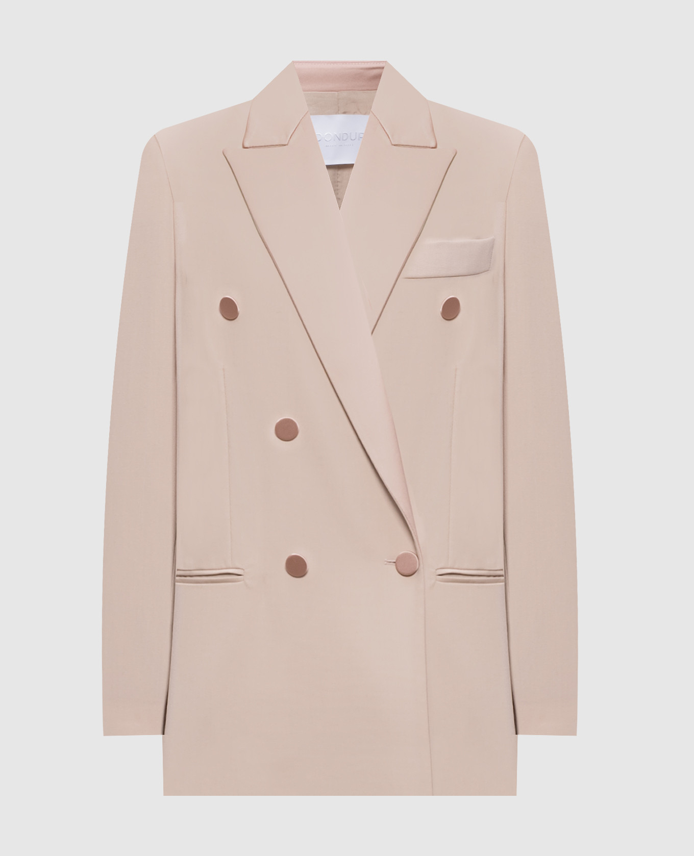 Розовый двубортный жакет с шерстью, Жакеты
Розовый двубортный жакет с шерстью, Жакеты