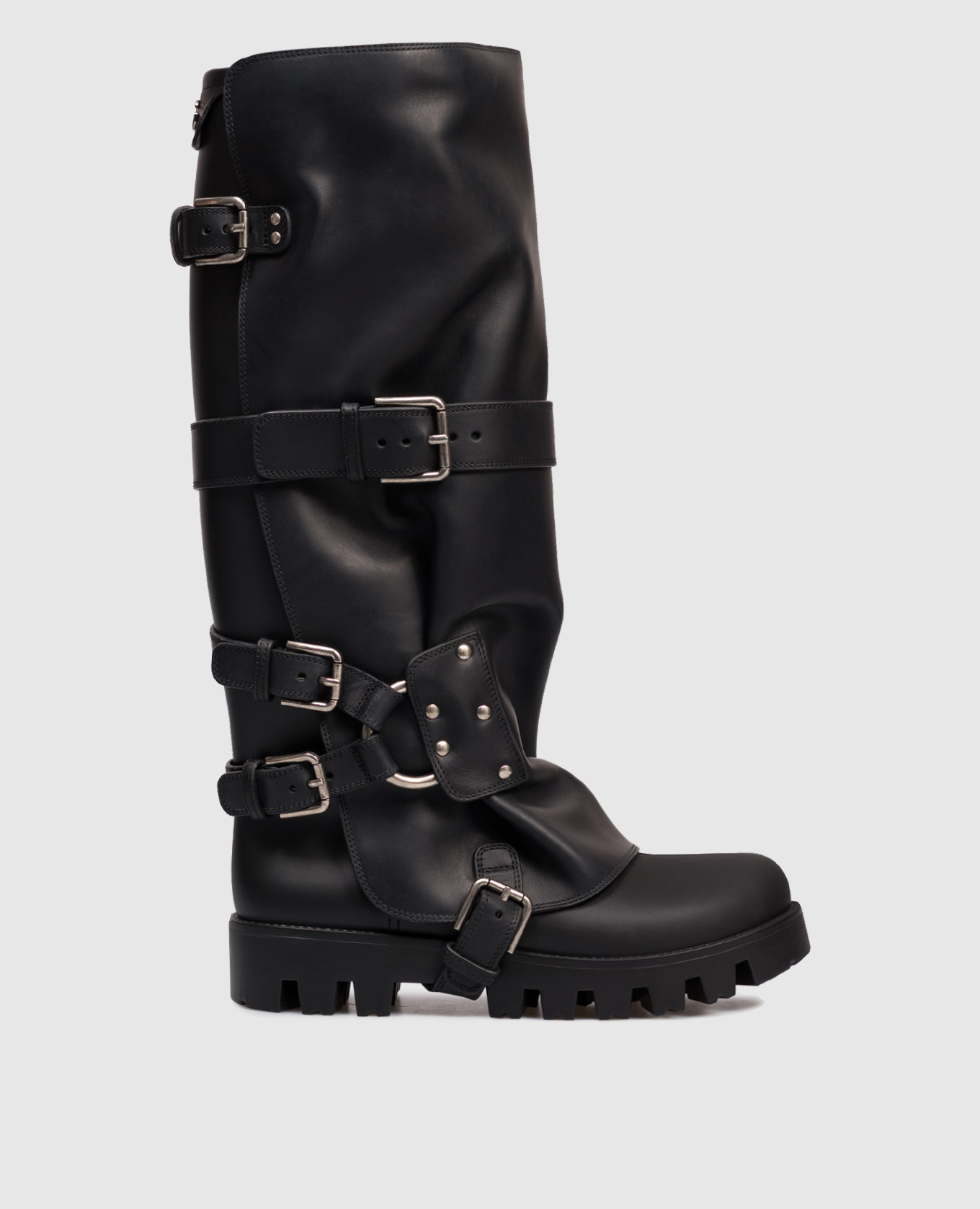 Черные комбинированные сапоги с логотипом, Черный, Сапоги
Черные комбинированные сапоги с логотипом, Черный, Сапоги