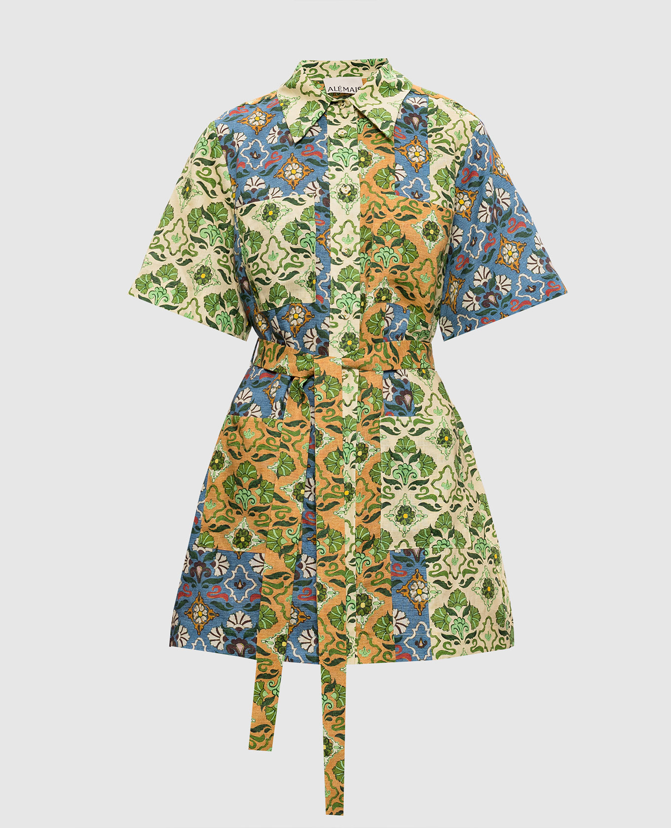 Платье-рубашка Ali Spliced из льна, Разноцветный, Повседневные платья
Платье-рубашка Ali Spliced из льна, Разноцветный, Повседневные платья