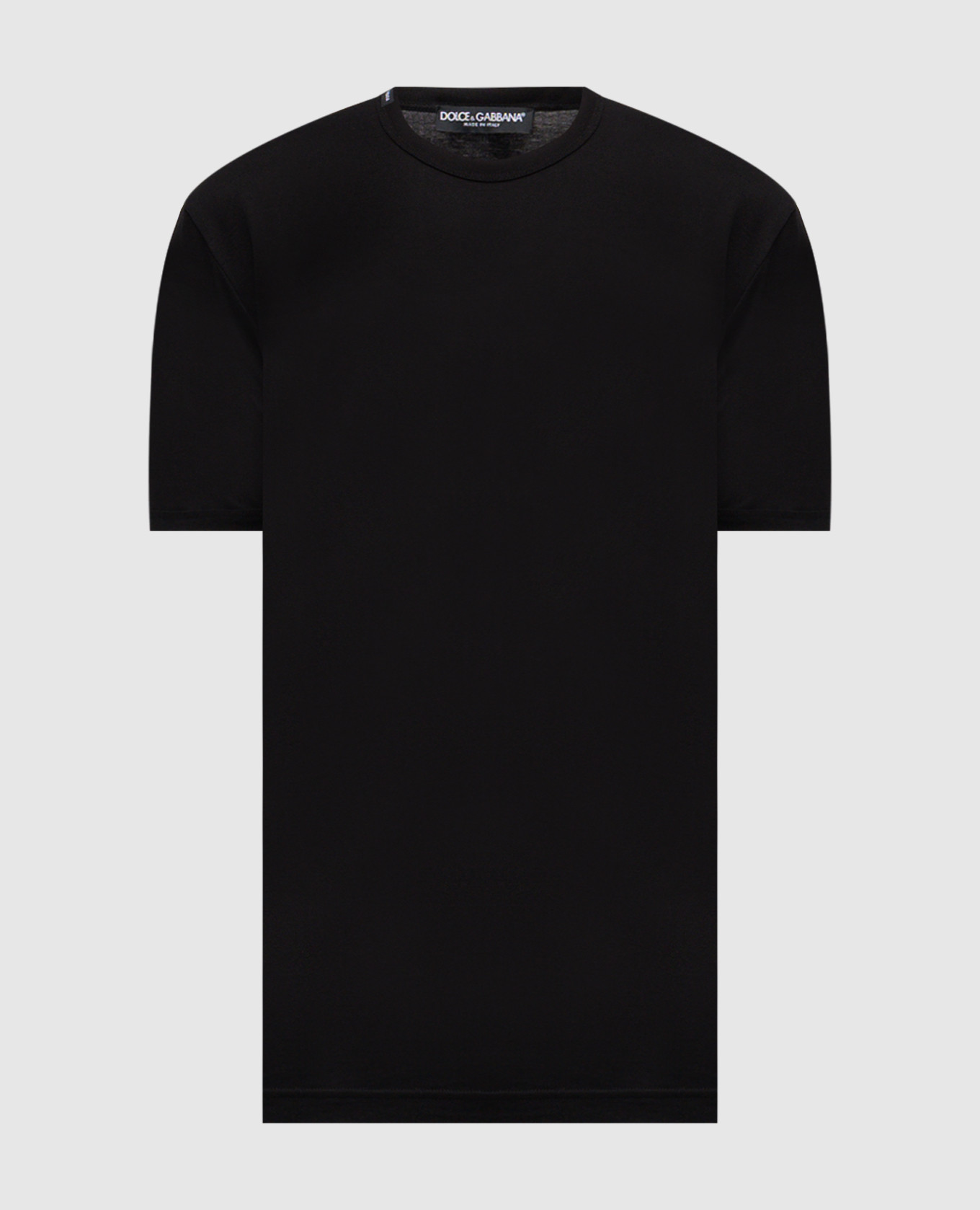 Черная футболка прямого кроя с логотипом, Черный, Футболки
Черная футболка прямого кроя с логотипом, Черный, Футболки