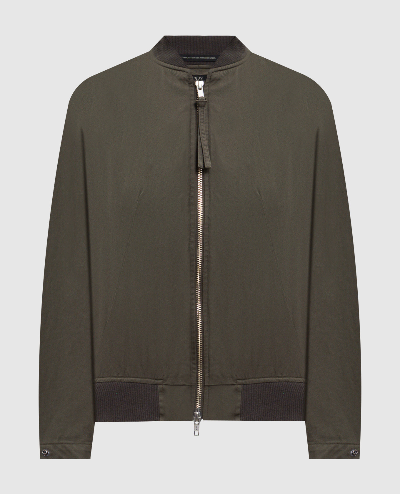 Бомбер цвета хаки с укороченными рукавами, Бомберы
Бомбер цвета хаки с укороченными рукавами, Бомберы