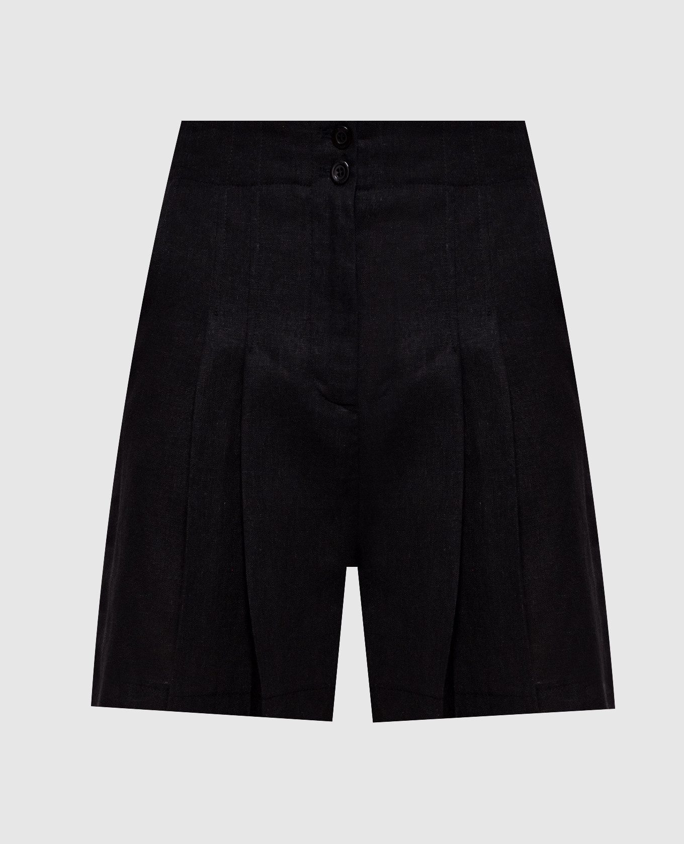 Черные шорты с льном, Черный, Шорты
Черные шорты с льном, Черный, Шорты