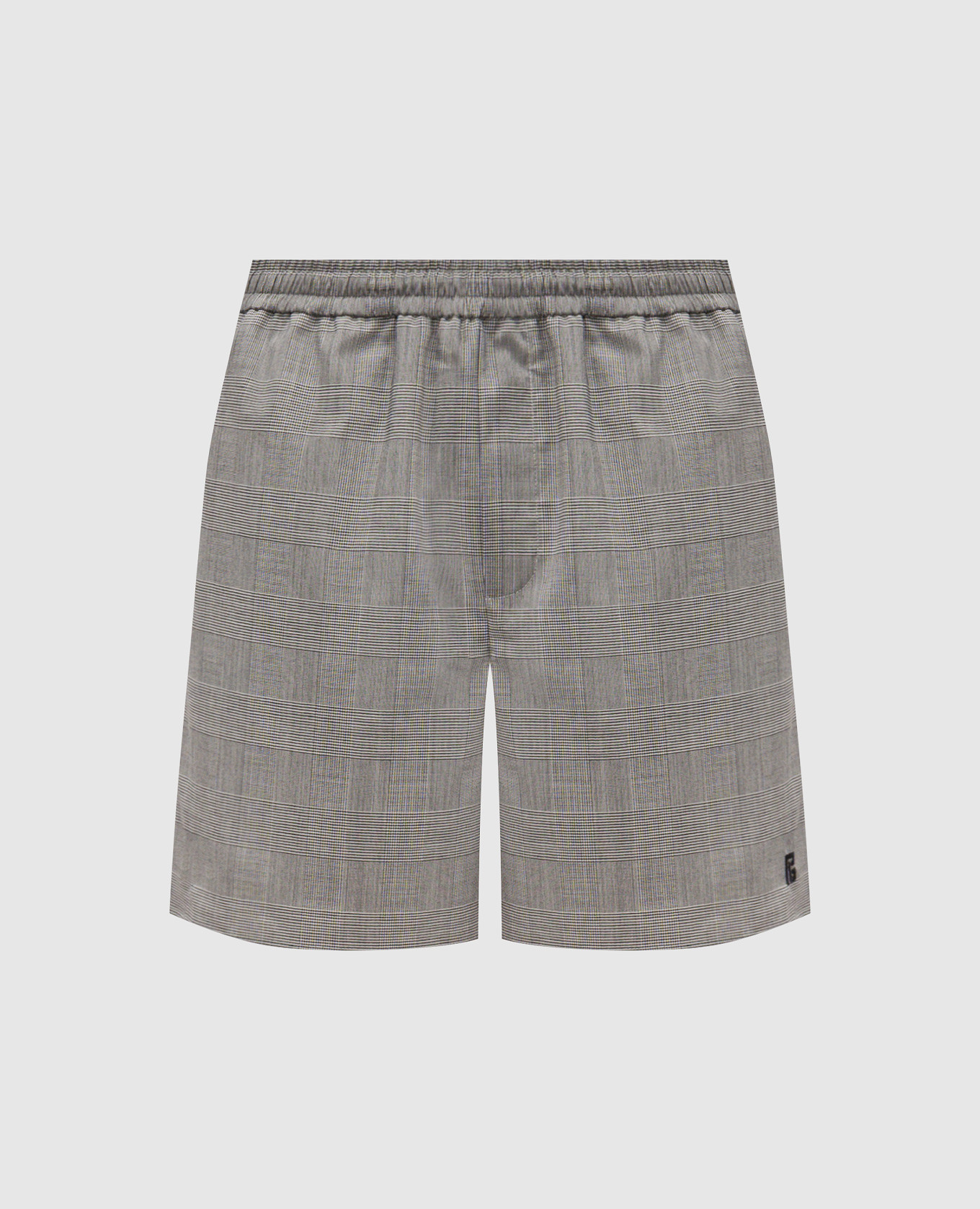 Серые шорты из шерсти в виндзорскую клеточку, Серый, Шорты
Серые шорты из шерсти в виндзорскую клеточку, Серый, Шорты