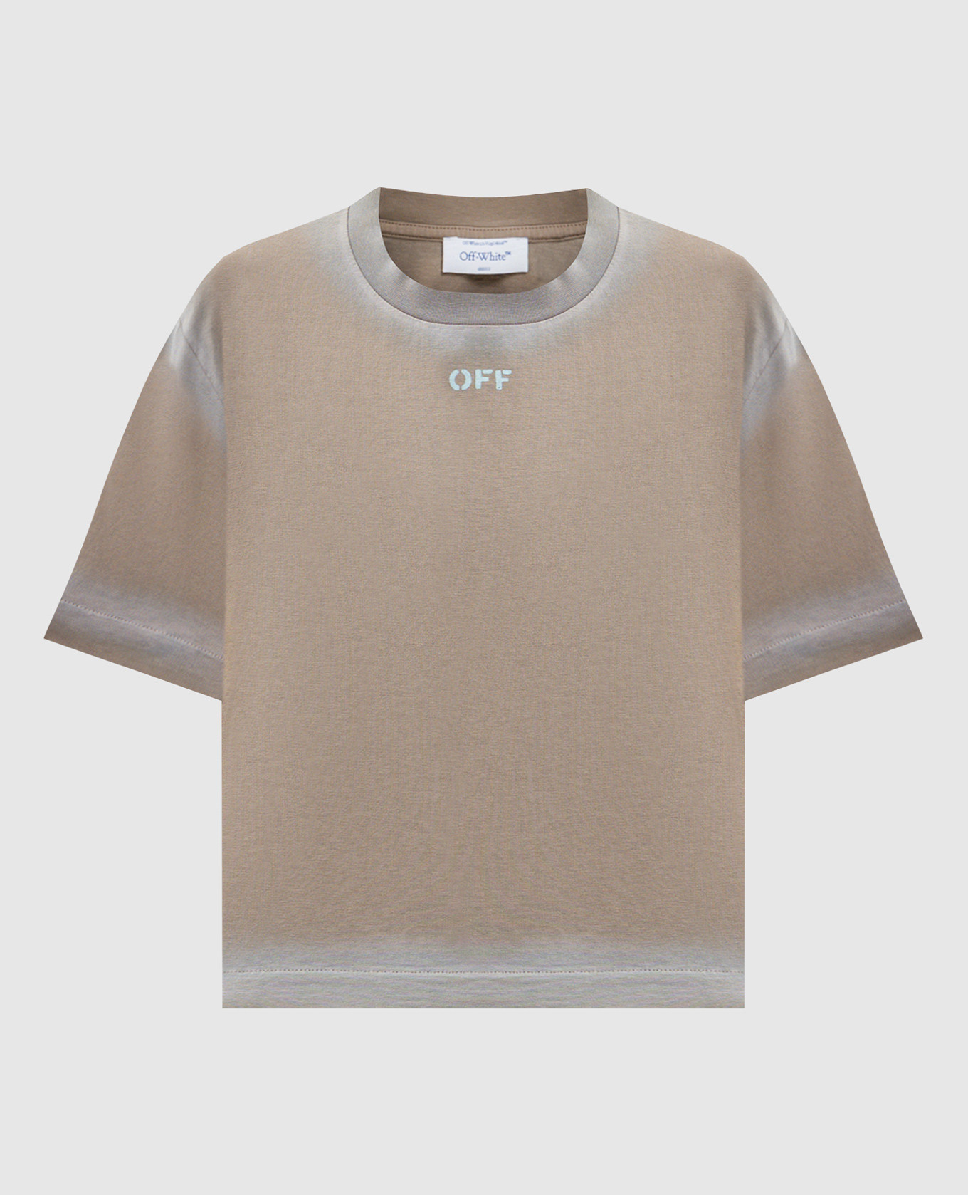 Коричневые укороченные футболки Spray с принтом логотипа, Коричневый, Футболки
Коричневые укороченные футболки Spray с принтом логотипа, Коричневый, Футболки