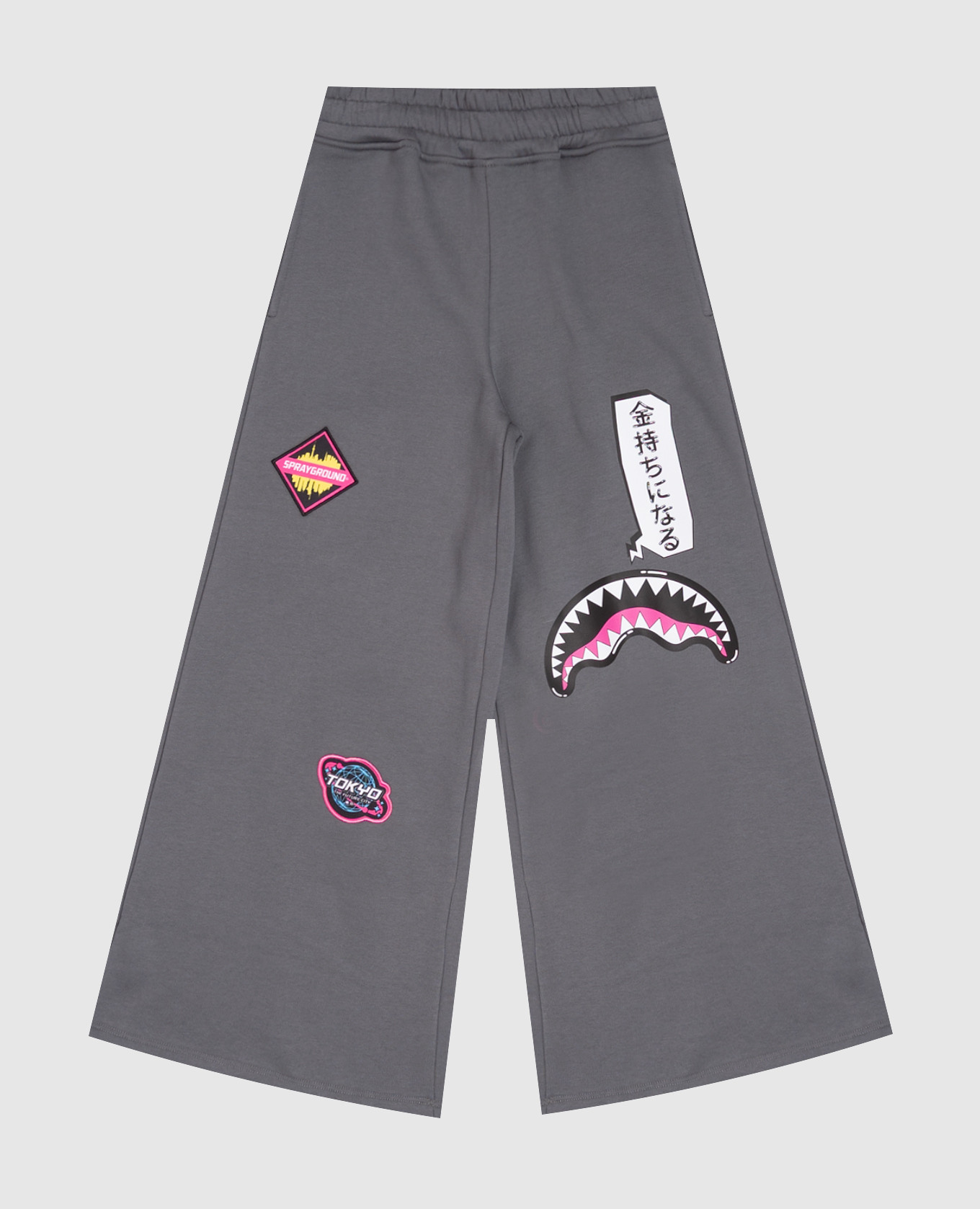 Детские серые спортивные штаны Shark in Japan, Серый, Спортивные штаны
Детские серые спортивные штаны Shark in Japan, Серый, Спортивные штаны
