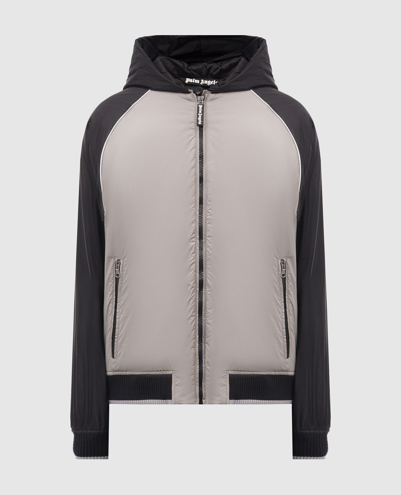 Серая куртка с принтом логотипа, Серый, Куртки
Серая куртка с принтом логотипа, Серый, Куртки