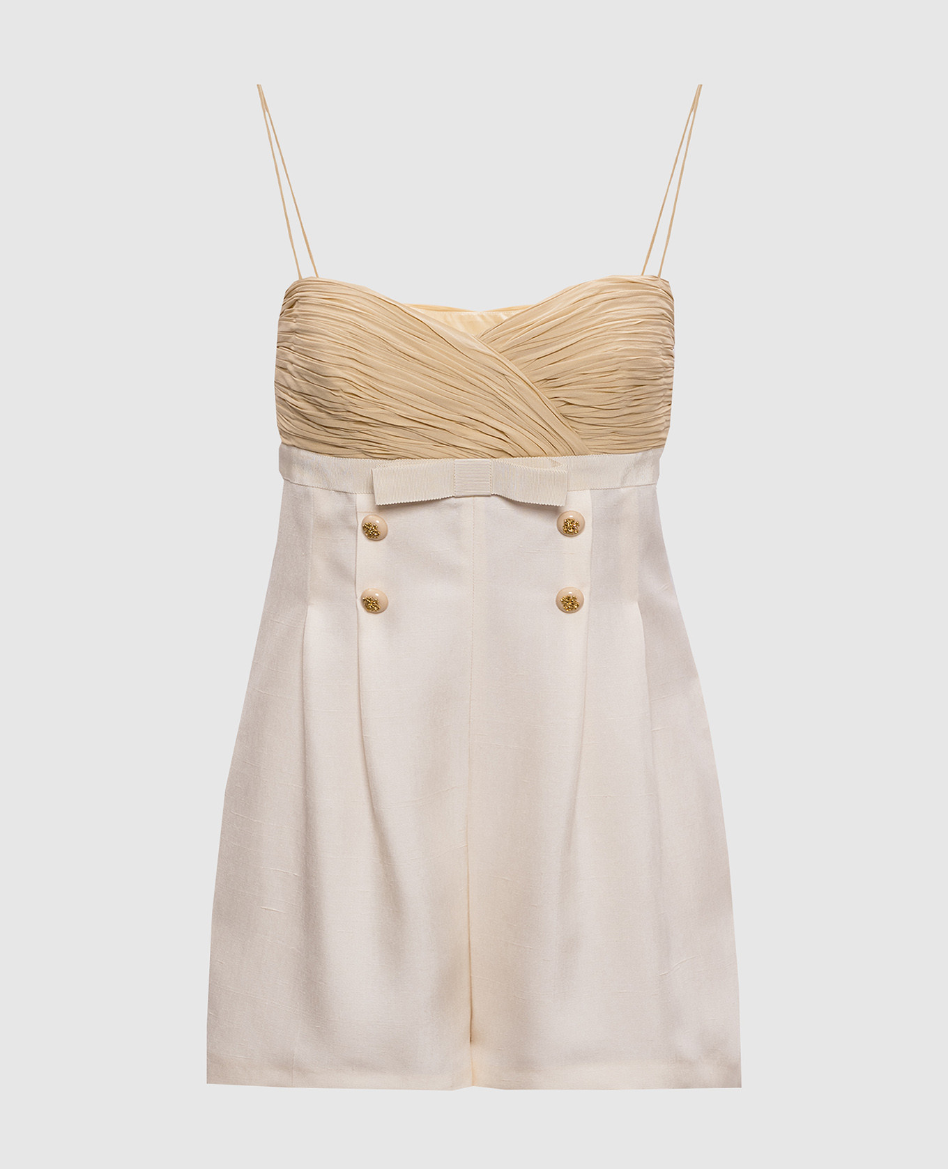 Бежевый комбинезон из шелка, Комбинезоны
Бежевый комбинезон из шелка, Комбинезоны