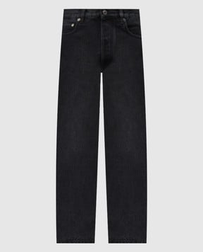 Off-White Серые джинсы с логотип патч 44MYA175C9D001