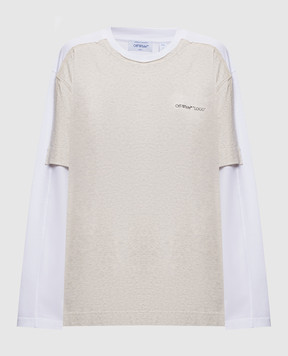 Off-White Лонгслив с принтом логотипа 2FB00565T