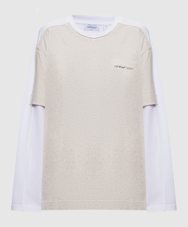 Off-White Лонгслив с принтом логотипа 2FB00565T