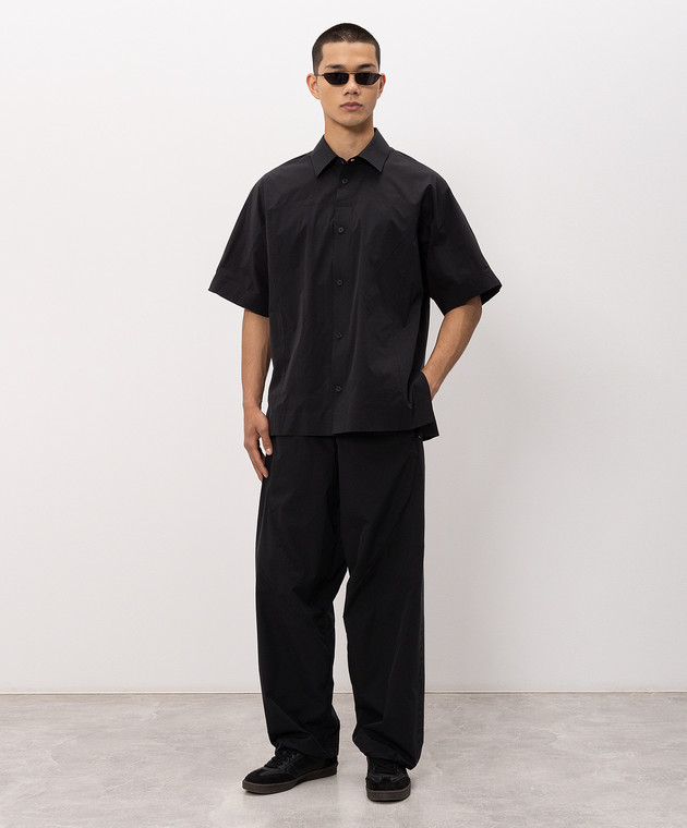 Alexander Wang Чорна сорочка з перфорацією UWC3261912 зображення 2