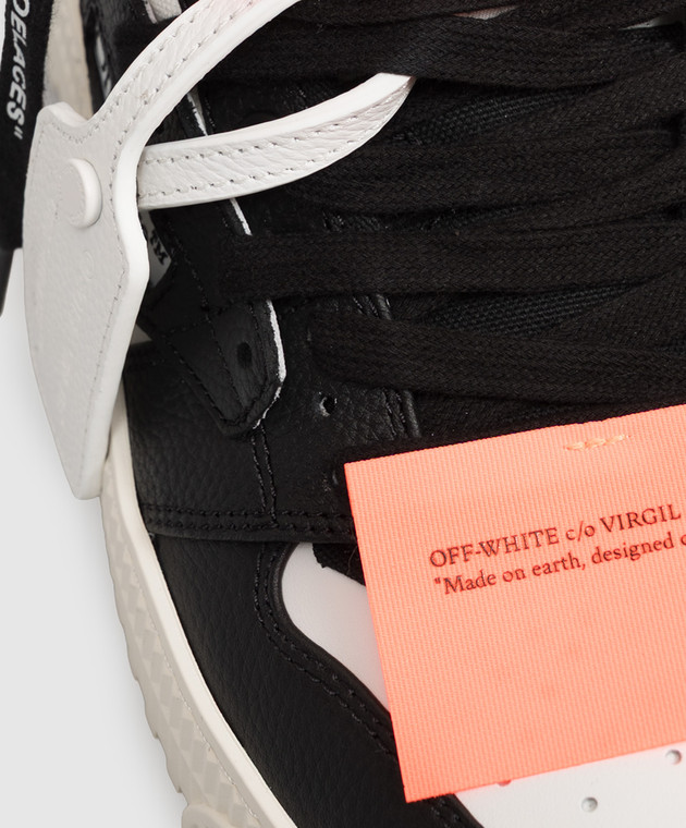 Off-White Черные кроссовки 3.0 Court OF06205102 изображение 5