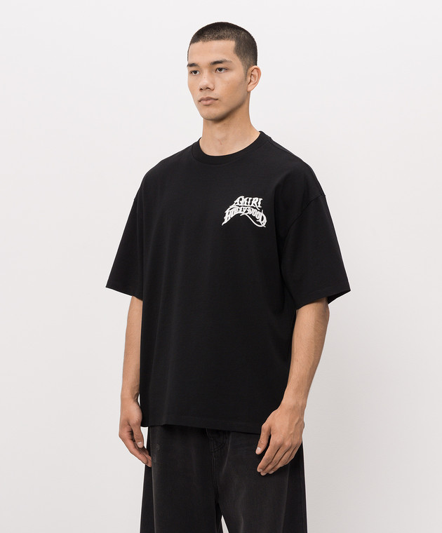 AMIRI Черная футболка HOLLYWOOD AMTOJR1189 изображение 3
