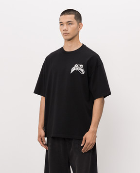 AMIRI Черная футболка HOLLYWOOD AMTOJR1189