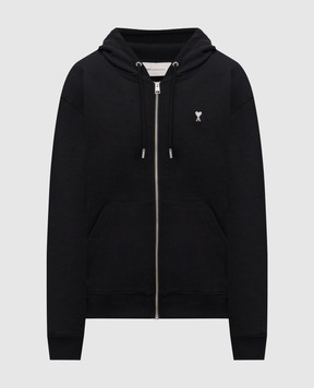 Ami Paris Черная спортивная куртка Ami de Coeur HSW765730