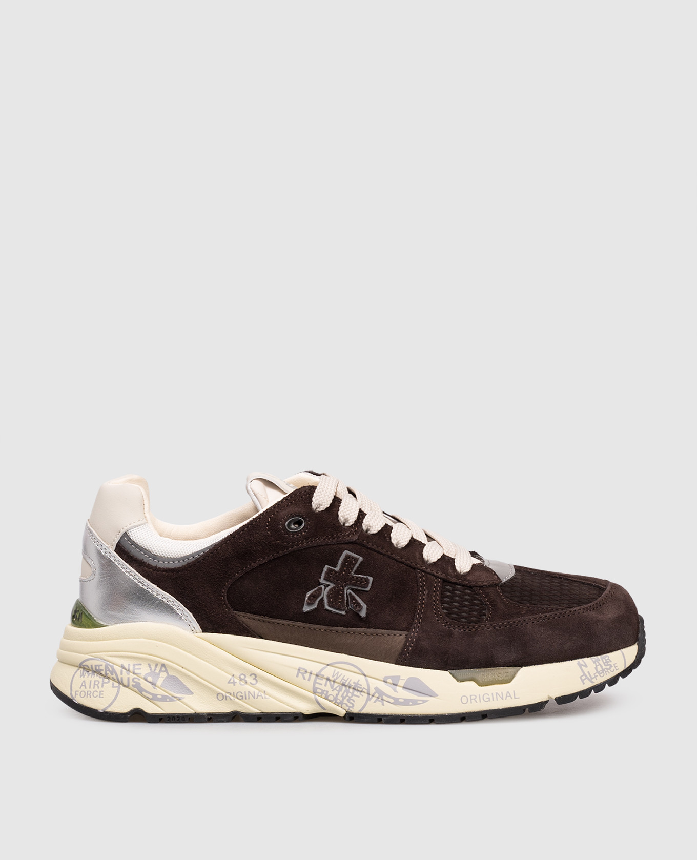 Brown suede sneakers MASED Premiata