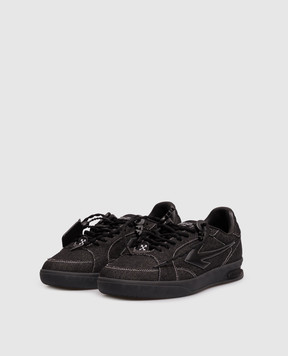 Off-White Чорні кросівки End Of Play OMIA2ALZ26DEN001