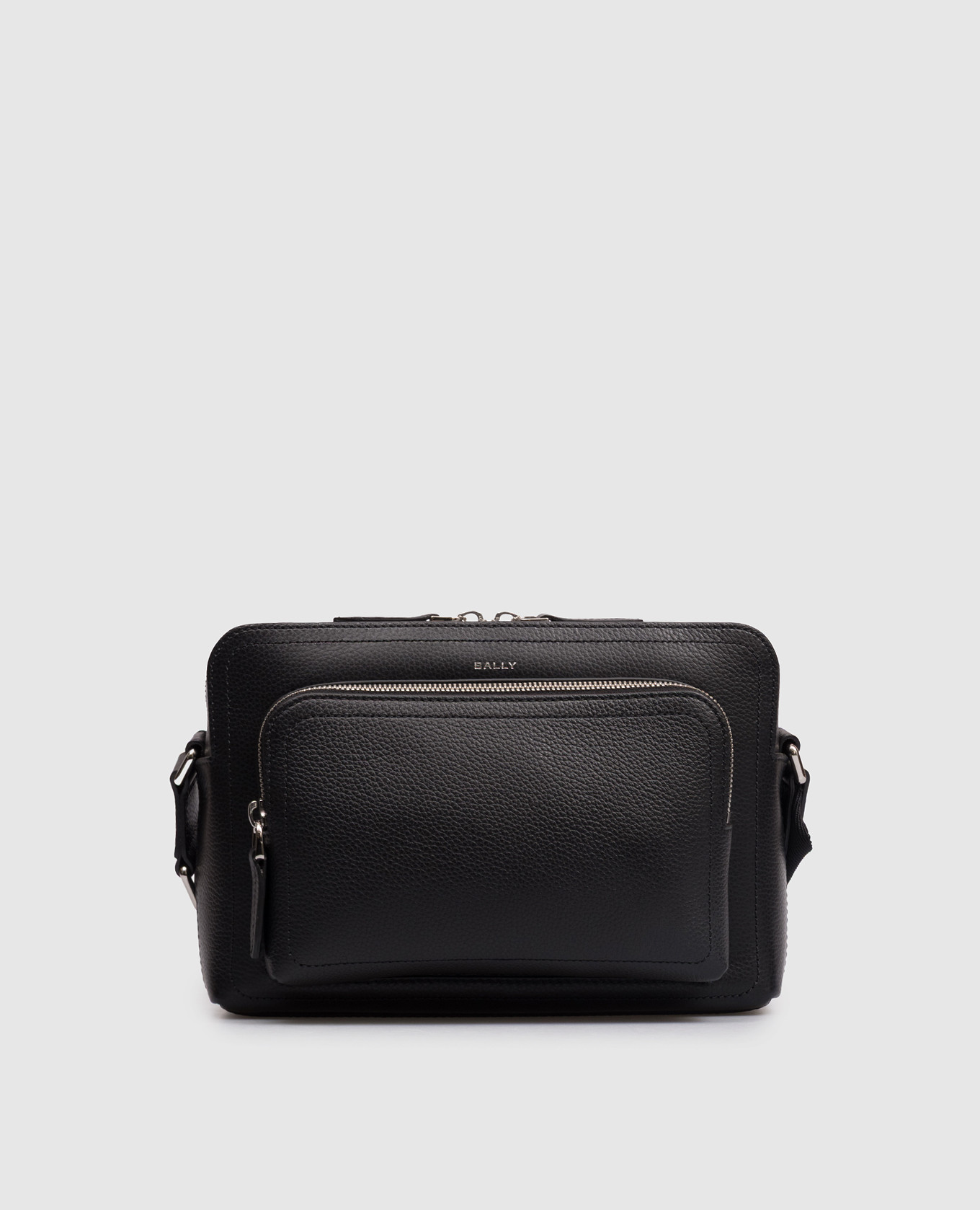 Черная кожаная сумка Capitol