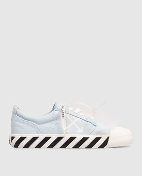 Off-White Голубые кроссовки Vulcanized Undercut OWIA28QS26FAB001