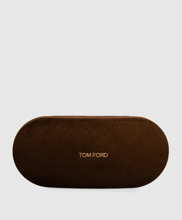 Tom Ford Коричневые солнцезащитные очки BRIANNA FT1338 изображение 5
